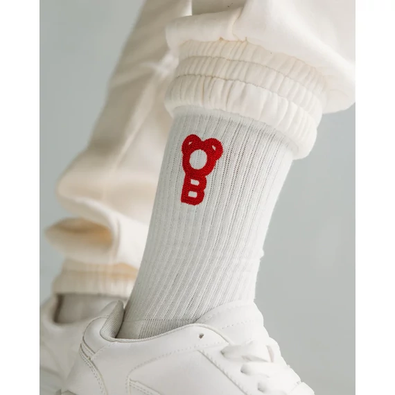 Signature Sport Socks - Off-White