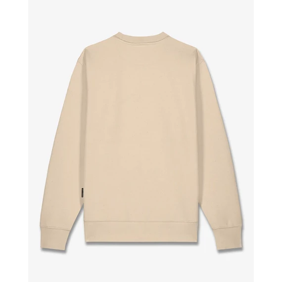 FW24 Organic Embroidered Pullover Filou CV. - Sand brown