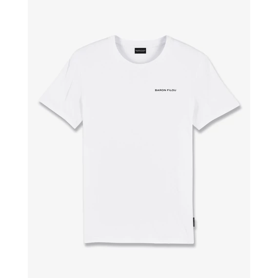 SS25 Poster Backprint T-Shirt, Filou CXXIV. - White