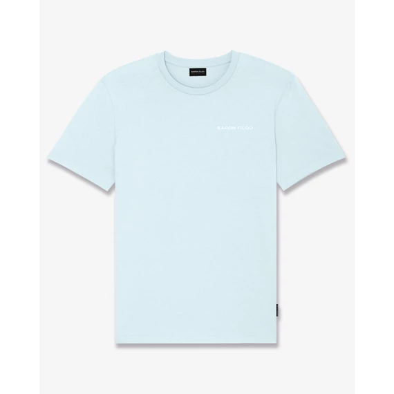 SS25 Poster Backprint T-Shirt, Filou CXXI. - Sky Blue