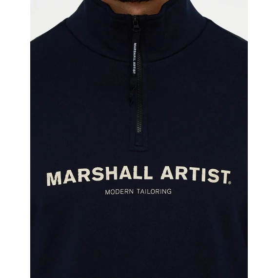 Coastal Erosion 1/4 Zip Sweat - Navy