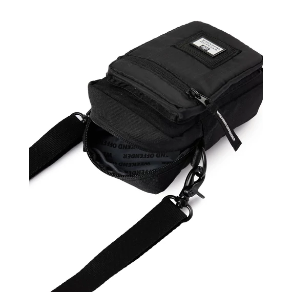 Small Crossbody Bag - black ripstop