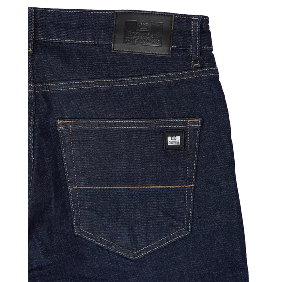 Tapered Denim Jeans - dark rinsed
