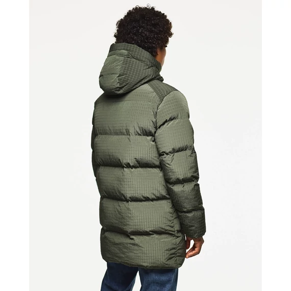 Lombardo Longline Primaloft Jacket -  Black Forest Green