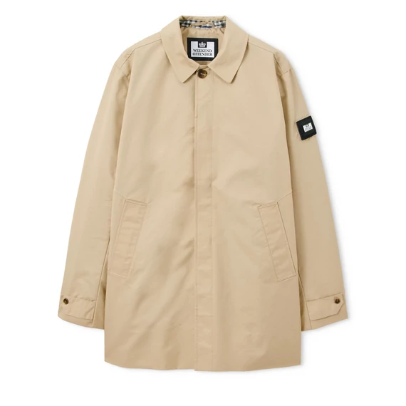 Whitehouse Mac Jacket - Stone/House Check