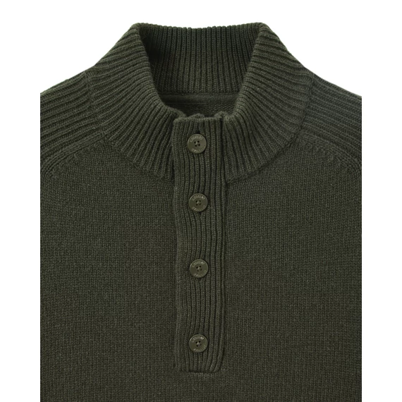 Castillos Wool Jumper - Black Forest Green