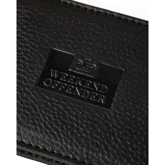 Leather Billfold Wallet With Gift Box Black - black