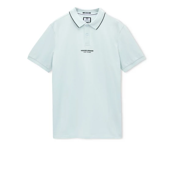 Hurley Polo Shirt - Sea Spray Blue/Black