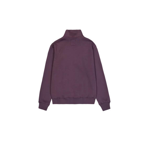 Half Zip Sweater SL - plum