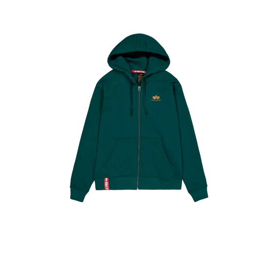 basic-zip-hoody-sl-force green