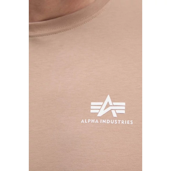 Basic T Small Logo - dusty coral