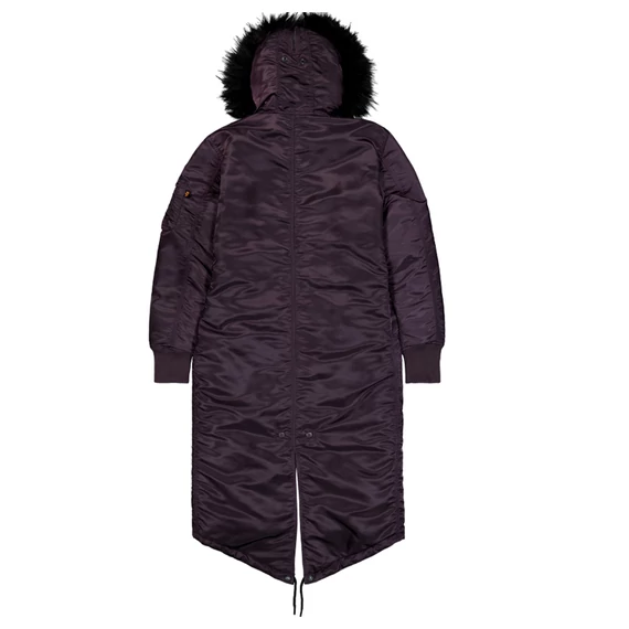 Long Fishtail Woman - plum