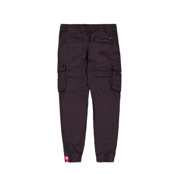 Cotton Twill Jogger - plum