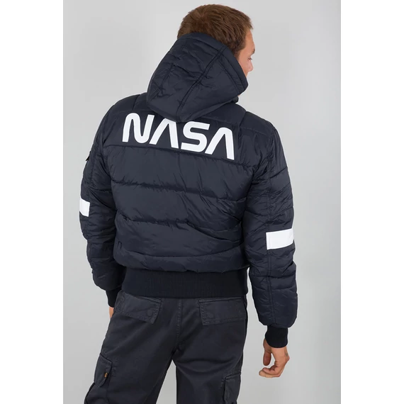 Hooded Puffer FD NASA - rep.blue