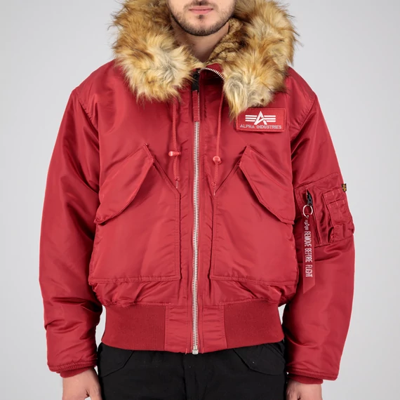 45P Hooded Custom - commander red