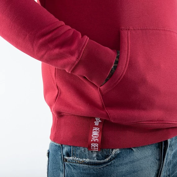 Basic Hoody - rbf red
