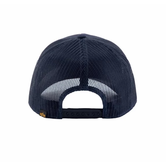 Alpha Label Trucker Cap - replica blue