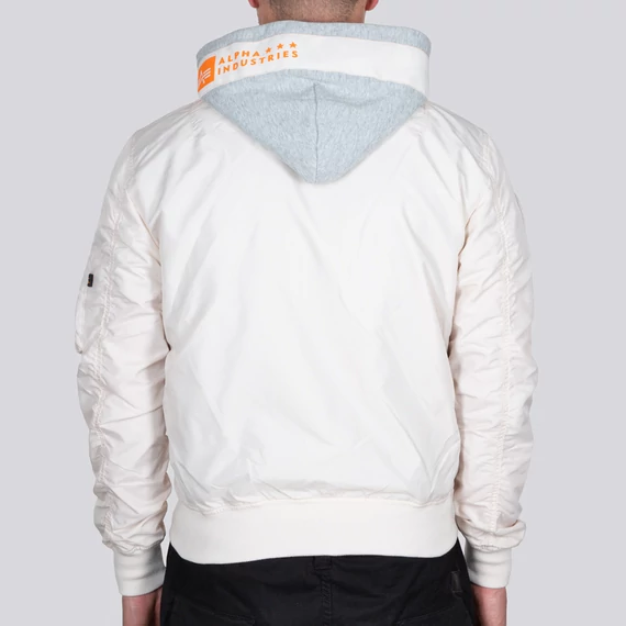MA-1 TT Hood Custom - jet stream white