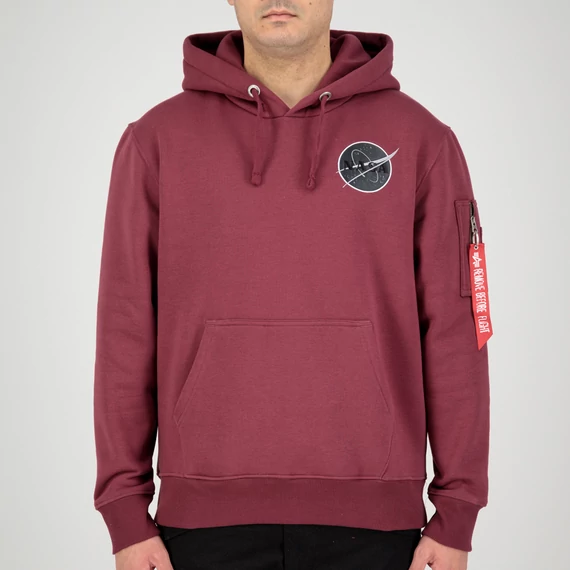 Dark Side Hoody - burgundy