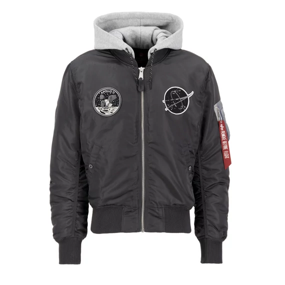 MA-1 VF Hood Dark Side - vintage grey
