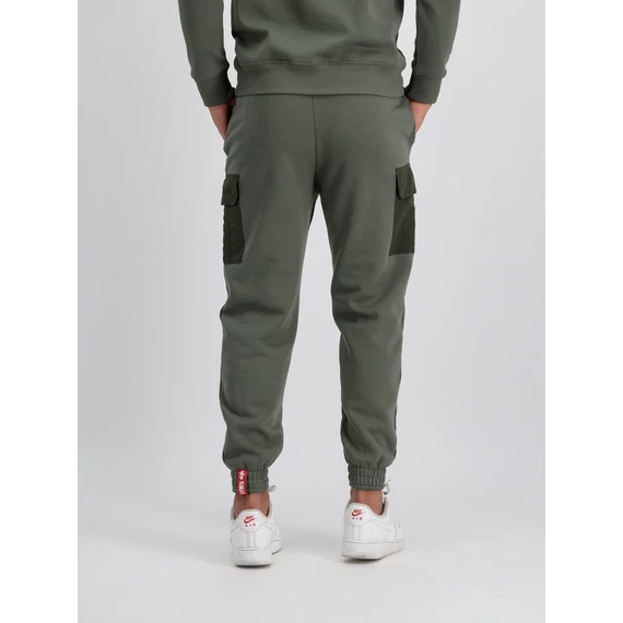 Sweat Nylon Cargo Jogger - dark olive