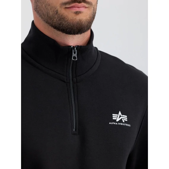 Half Zip Sweater SL - black