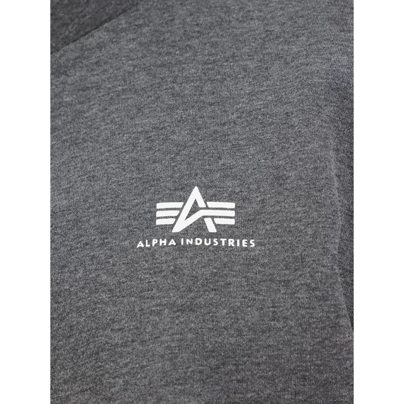 Half Zip Sweater SL - charcoal heather/white