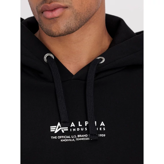 Nylon Pocket Hoody - black