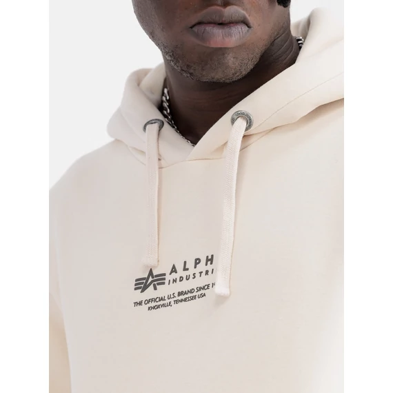 Nylon Pocket Hoody - jet stream white