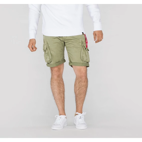 CREW SHORT - light olive