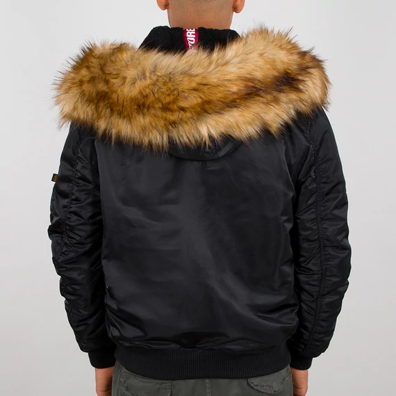 MA-1 Hooded Arctic - black