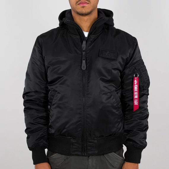MA-1 ZH Backprint - black/white