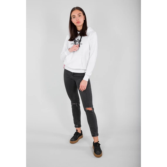 New Basic Hoody Woman - white