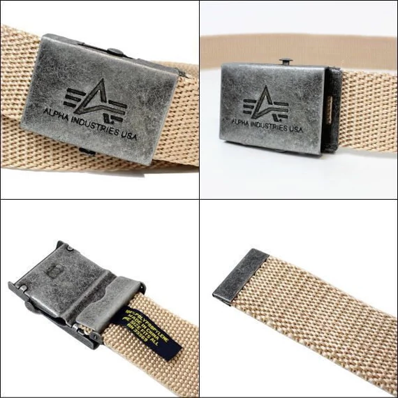 Heavy Duty Belt 4 cm - khaki
