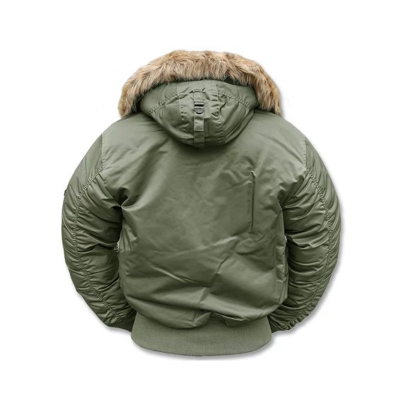 45 P Hooded - sage green