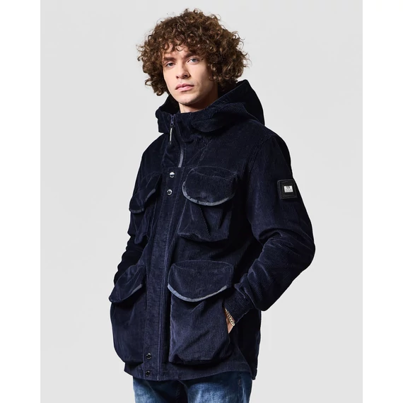 Cotoca Cord Field Jacket - navy