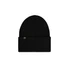 Rubber Logo Beanie - black
