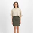 Basic Small Logo Cropped PP T-Shirt Women - organic beige