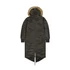Long Fishtail Woman - black olive