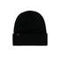 Metal Logo Beanie - black