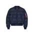 MA-1 Logo Puffer Winter Jacket - ultra navy