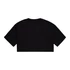 Basic Small Logo Cropped PP T-Shirt Women - black