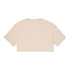 Basic Small Logo Cropped PP T-Shirt Women - organic beige