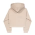 Basic Big Logo Puff Print Hoodie Women - organic beige