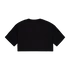 Basic Big Logo Cropped PP T-Shirt Women - black