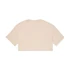 Basic Big Logo Cropped PP T-Shirt Women - organic beige