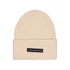 rubber-logo-beanie-organic-beige
