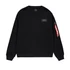 Back Print Sweatshirt - black