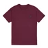 Backprint T - dark cherry