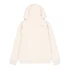 Basic Zip Hoodie - vintage white